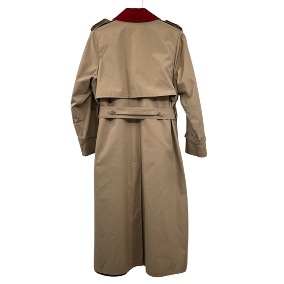 Vintage London Fog Tempo Europa Trench Coat Scarf Set Used 10Pd - Picture 2 of 16